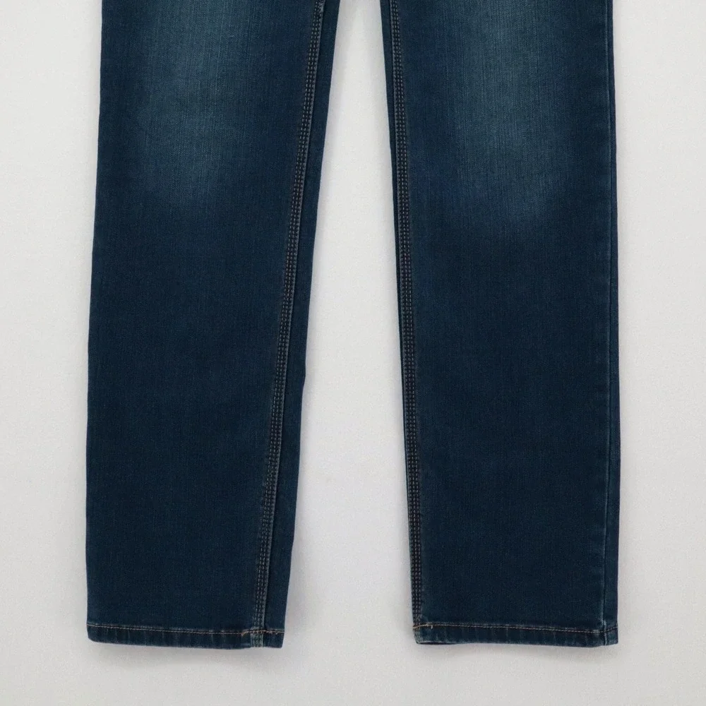 Chicos Sz 0 So Lifting So Slimming Jeans Womens Sz 4 (Sm) Dark Wash Straight Leg